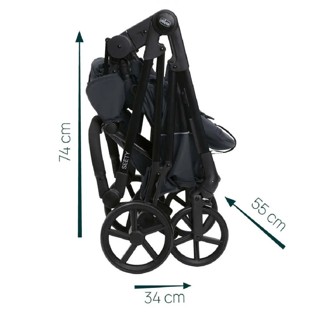 CHICCO - Duo Seety Boston gris* Trío Y Accesorios·Trío Y Dúo