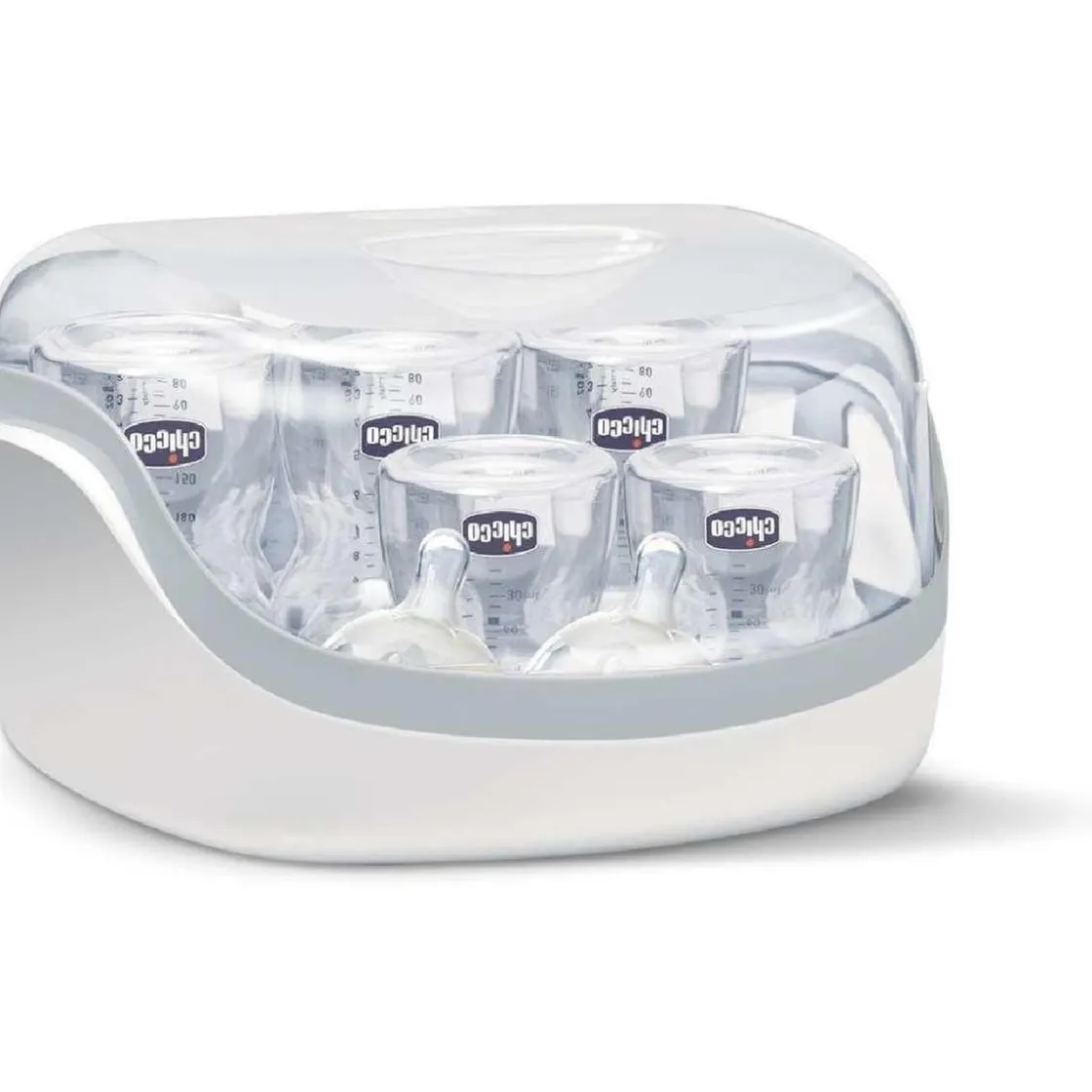 CHICCO - Esterilizador microondas* Biberones Y Chupetes·Esterilizadores