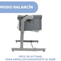 CHICCO - Minicuna Next2Me Magic Evo Dark Grey* Descanso·Minicunas Y Reductores