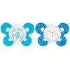 CHICCO - Pack 2 Chupetes Physio Comfort silicona 6-16M Azul* Biberones Y Chupetes·Chupetes