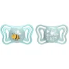 CHICCO - Pack 2 chupetes Physio Light 2-6M - Azul (Varios modelos)* Biberones Y Chupetes·Chupetes