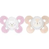 CHICCO - Pack 2 Chupetes Physio Comfort silicona 6-16M Rosa* Biberones Y Chupetes·Chupetes
