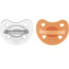CHICCO - Pack 2 chupetes PhysioForma Luxe 6-16M - Naranja* Biberones Y Chupetes·Chupetes