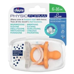 CHICCO - Pack 2 chupetes PhysioForma Luxe 6-16M - Naranja* Biberones Y Chupetes·Chupetes