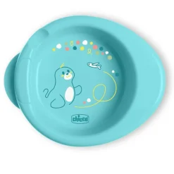 CHICCO - Plato Térmico 6M - Azul* Preparación Comida Y Accesorios·Platos Y Cubiertos Infantiles