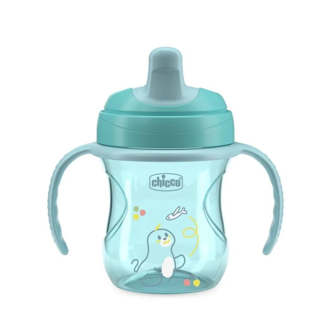 CHICCO - Set alimentación 6M - Foca* Preparación Comida Y Accesorios·Platos Y Cubiertos Infantiles