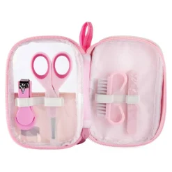 CHICCO - Set Cuidado de Uñas - Happy Hands Rosa