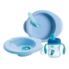CHICCO - Set de comida azul