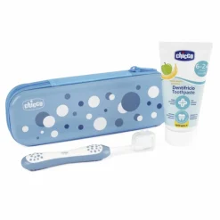 CHICCO - Set Dental 6M - Azul* Cuidado·Dentición