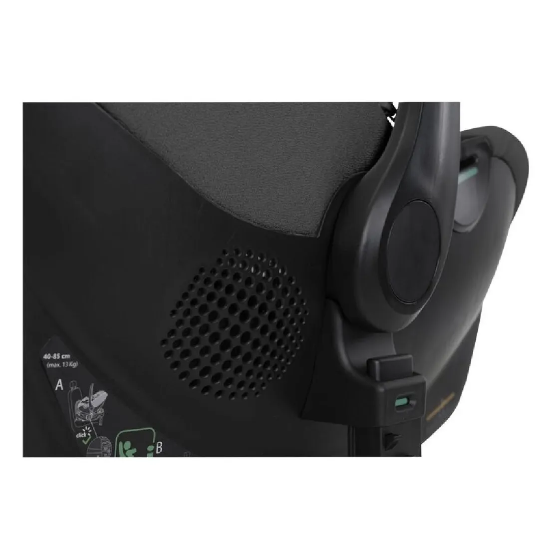 CHICCO - Silla auto Kory Plus Black Satin (40-85cm)* Sillas De Coche·De 40 A 85 Cm