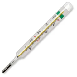 CHICCO - Termómetro clínico Thermo Eco vidrio* Cuidado·Balanzas Y Termómetros