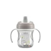CHICCO - Vaso de Aprendizaje 6M+ 200ml - Gris* Preparación Comida Y Accesorios·Tazas Y Vasos