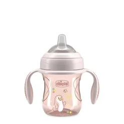 CHICCO - Vaso de Transición 4M+ 200ml - Rosa