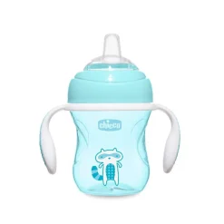 CHICCO - Vaso de transición azul