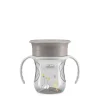 CHICCO - Vaso Perfect 360 12M - Gris 200ml* Preparación Comida Y Accesorios·Tazas Y Vasos