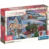 CLEMENTONI Classic Christmas Collection - Puzzle 500 piezas Christmas Train* Juegos Y Puzzles