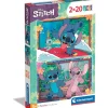 CLEMENTONI - 2 Puzzles 20 piezas - Stitch