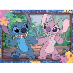 CLEMENTONI - 2 Puzzles 20 piezas - Stitch