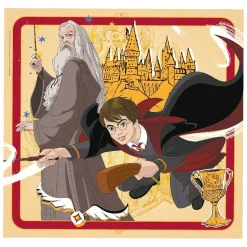 CLEMENTONI - 3 puzzles 48 piezas - Harry Potter