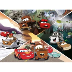 CLEMENTONI - Cars - Puzzle infantil grandes piezas Cars en la carretera ㅤ* Juegos Y Puzzles