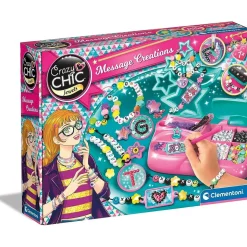 CLEMENTONI - Charms Lab hacer pulseras, collares y encantos multicolor juego creativo ㅤ* Estilo De Vida