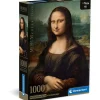 CLEMENTONI - Colección de arte con rompecabezas de la Gioconda, 1000 piezas ㅤ