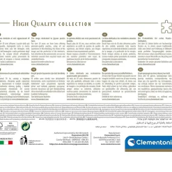 CLEMENTONI - Colección de arte con rompecabezas de la Gioconda, 1000 piezas ㅤ