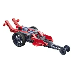 CLEMENTONI - Construcciones y coches de juguete, juego educativo de ciencias: Roadster y Dragster