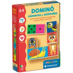 MONTESSORI Clementoni - Dominó de Números y Animales