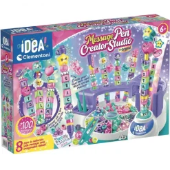 IDEA Clementoni - Estudio creativo de bolígrafos con mensajes* Arte Y Manualidades