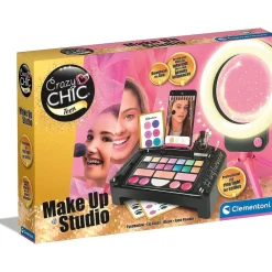 CLEMENTONI - Estudio de maquillaje infantil multicolor, set de juguete para niñas* Estilo De Vida|Halloween