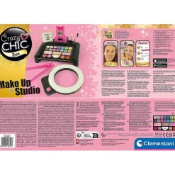 CLEMENTONI - Estudio de maquillaje infantil multicolor, set de juguete para niñas* Estilo De Vida|Halloween