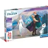 CLEMENTONI - Frozen - Puzzle infantil de 24 maxi piezas grandes Disney ㅤ* Juegos Y Puzzles