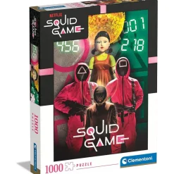 CLEMENTONI - Juego de puzzle El Juego del Calamar