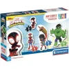CLEMENTONI - Mis primeros Puzzles Progresivos 3-6-9-12 - Spidey y su Superequipo