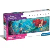CLEMENTONI - Princesas Disney - Puzzle Panorámico 1000 Piezas La Sirenita ㅤ* Juegos Y Puzzles