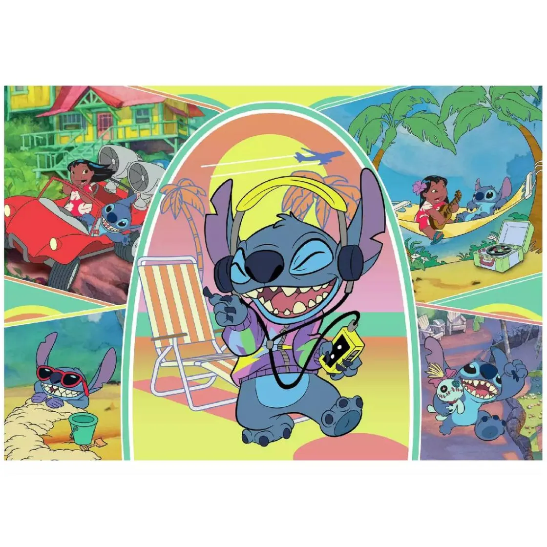 CLEMENTONI - Puzzle 180 piezas Super - Stitch