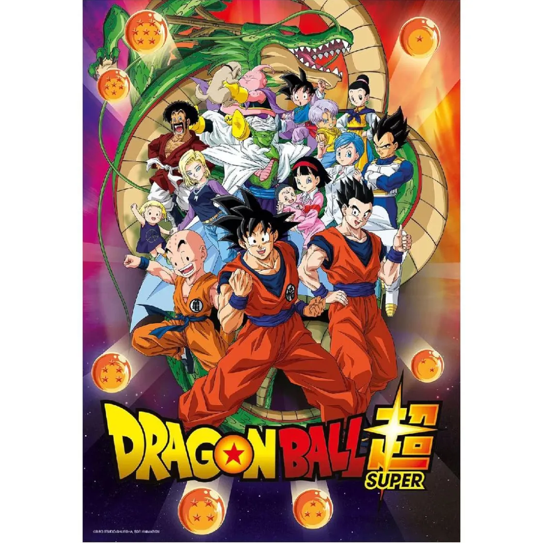 CLEMENTONI - Puzzle 1000 piezas - Dragon Ball Super
