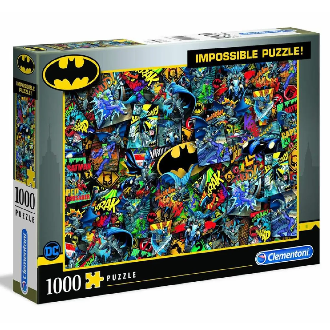 CLEMENTONI - Puzzle 1000 piezas Batman* Juegos Y Puzzles