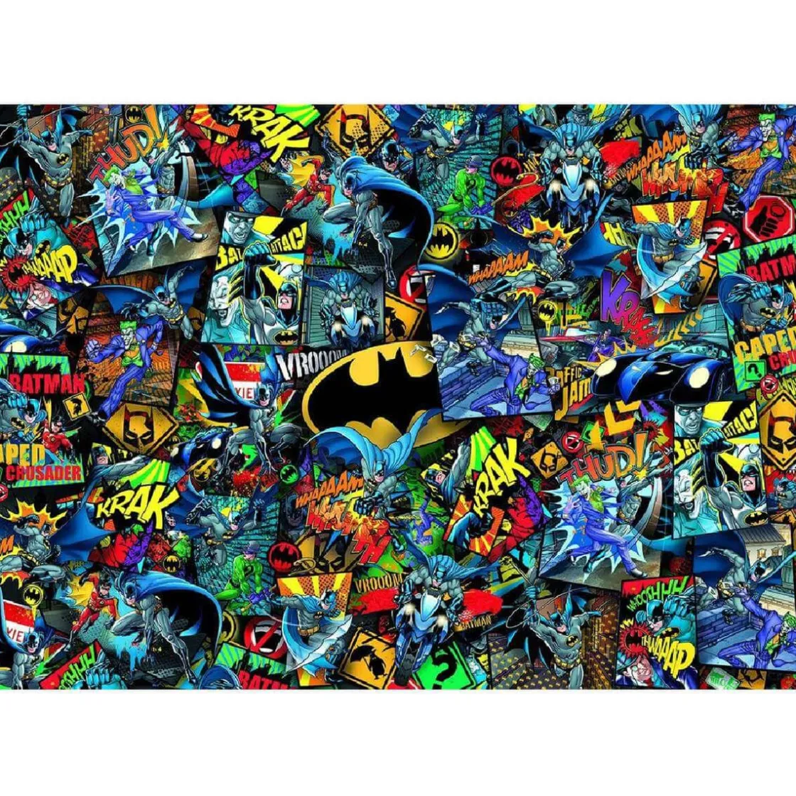 CLEMENTONI - Puzzle 1000 piezas Batman* Juegos Y Puzzles