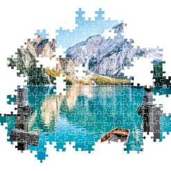 CLEMENTONI - Puzzle 500 piezas High Quality Collection - Braies Lake* Juegos Y Puzzles