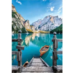 CLEMENTONI - Puzzle 500 piezas High Quality Collection - Braies Lake* Juegos Y Puzzles