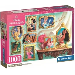 CLEMENTONI - Puzzle 1000 piezas - Princesas Disney* Juegos Y Puzzles