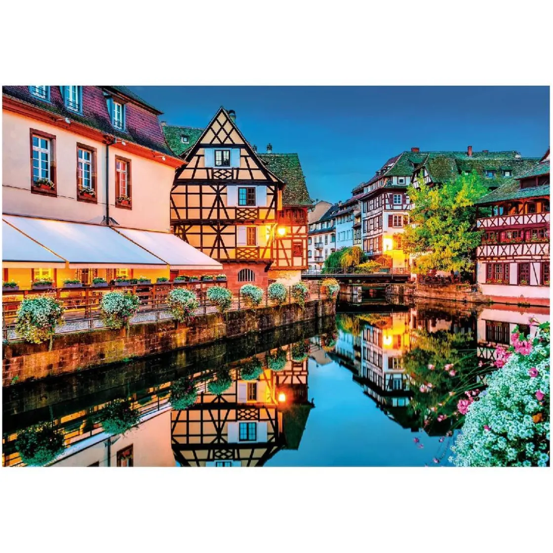 CLEMENTONI - Puzzle 500 piezas High Quality Collection - Strasbourg Old Town* Juegos Y Puzzles