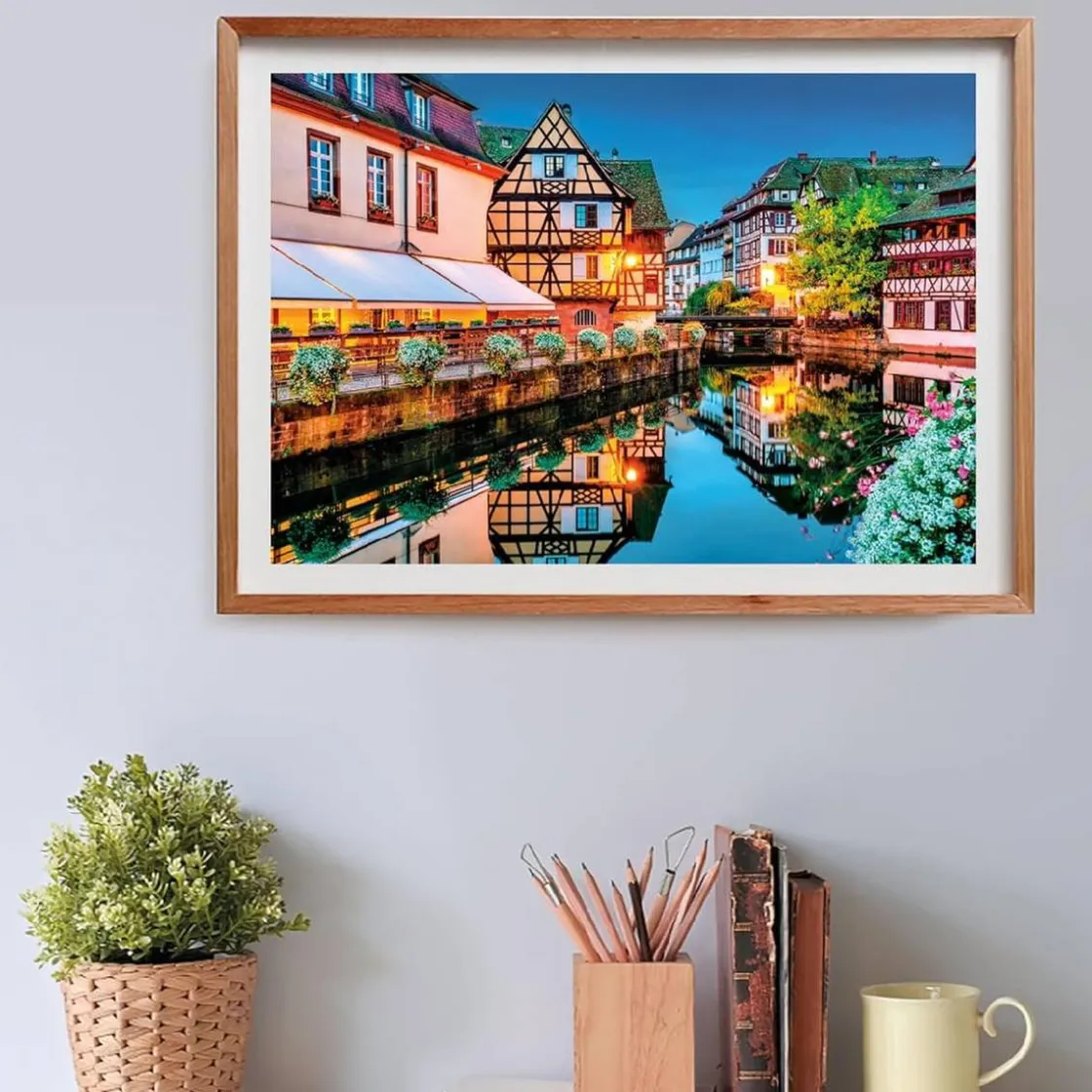CLEMENTONI - Puzzle 500 piezas High Quality Collection - Strasbourg Old Town* Juegos Y Puzzles