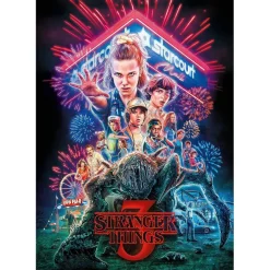 CLEMENTONI - Puzzle 1000 piezas de Stranger Things