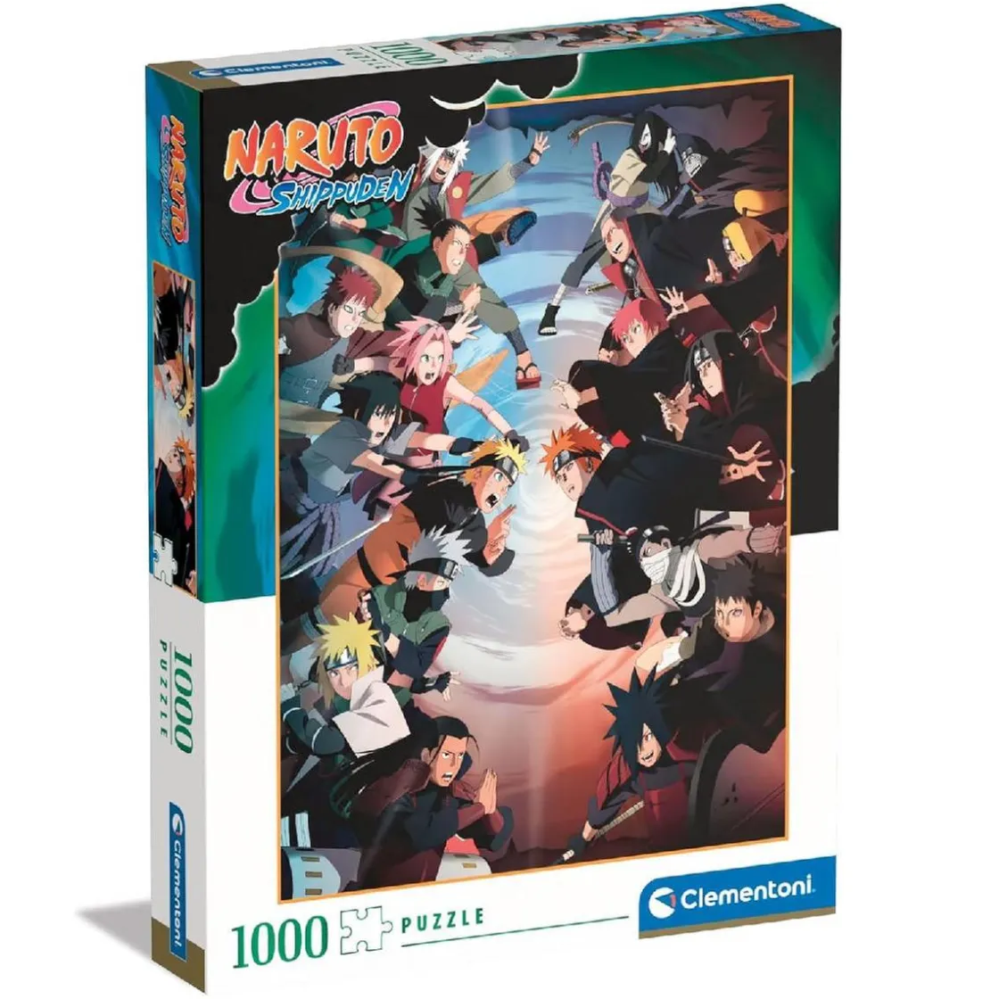 CLEMENTONI - Puzzle 1000 piezas Naruto Shippuden