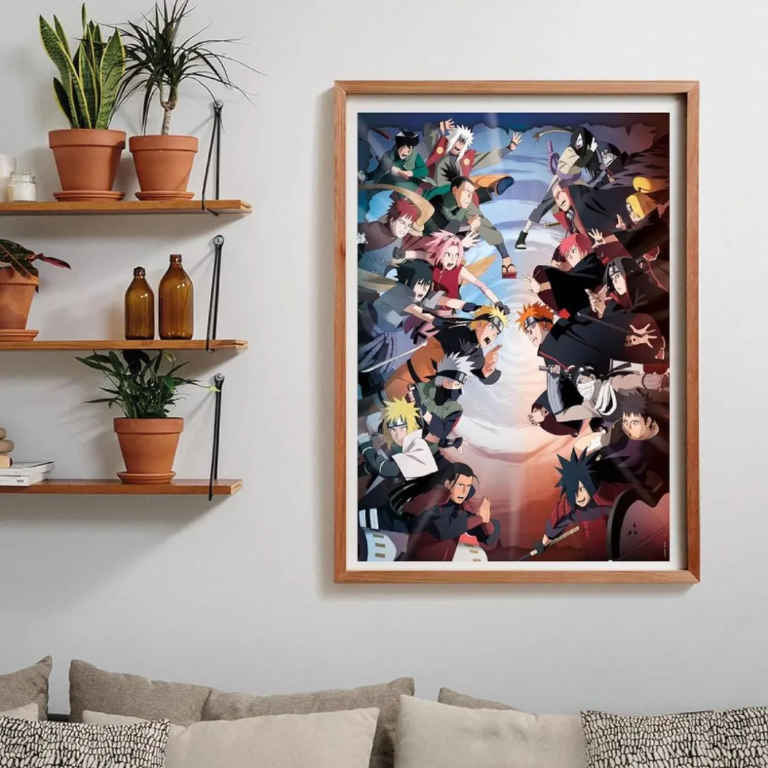 CLEMENTONI - Puzzle 1000 piezas Naruto Shippuden