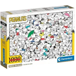 CLEMENTONI - Puzzle 1000 piezas Impossible - Peanuts* Juegos Y Puzzles