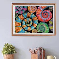 CLEMENTONI - Puzzle 500 piezas Colorboom Collection - Colas rizadas* Juegos Y Puzzles